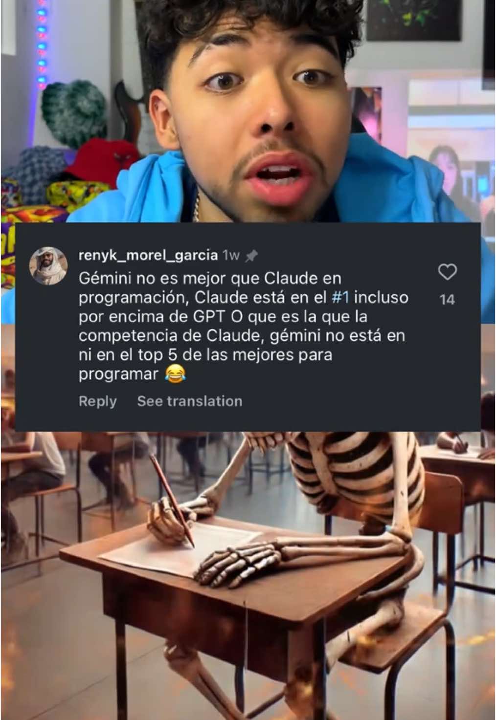 La mejor IA en programación es #gemini ✨🤖😎#pampis#ia#optimuspampis#ojoaldato#pampam#inteligenciaartificial#memes#claude#chatgpt 