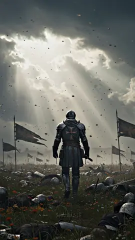 vá para casa soldado a batalha acabou... #fouryourpage #medievaltiktok #darkfantasy #knight #aivideo #aigenerated #darksouls