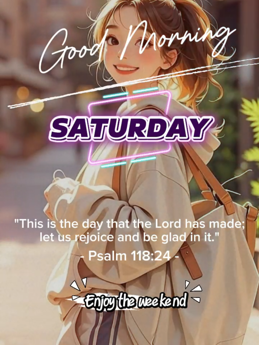 Good morning Saturday💥#creatorsearchinsights #saturday #saturdayverse #saturdayvibes #saturdaymood #bibleverse #CapCut 