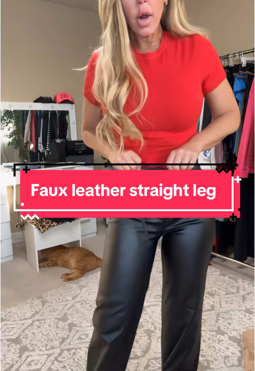 #fauxleatherpants #leatherpants #2025fashiontrends #springfashion #ttsstarcreator  #ttsfashionfam #tiktokshopcreatorpicks #ttsdelightnow #spotlightfinds #ttslevelup #tiktokshopjumpstart #tiktokshoprestock #giftguide #spotlightfinds #springfashionfest #outfitinspo #springtok #tiktokshopmemorialday #ttsDelight #tiktokshopnewarrivals #tiktokshopmothersday #tiktokshopspringglowup 