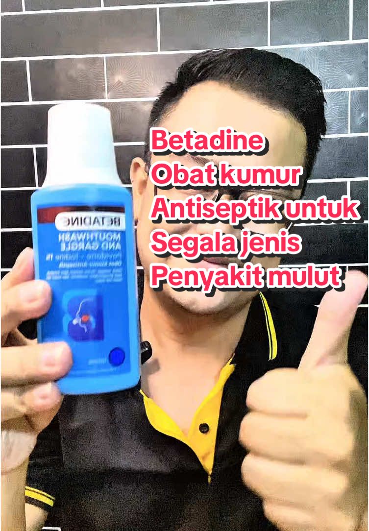 Betadine obat kumur , solusi mulut bersih , wangi , tidak bau ???? Cek keranjang kuning kalian dapat harga berapa #betadine 