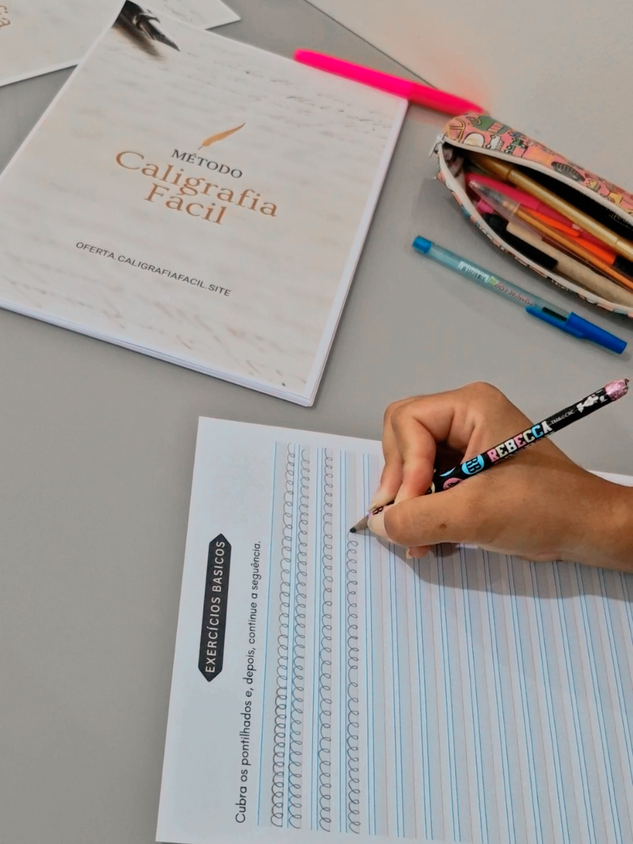 +300 páginas de exercícios com tudo que você precisa para escrever com mais rapidez e eficiência! 🤩✒️