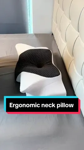 If you feel neck pain, try this ergonomic contour memory foam cervical neck pillow!#tiktokshopspringglowup #springtok #sidesleeper #ergonomic #backsleeper #stomachsleepers #backpain #contour #gift #memoryfoam #pillow #isaidiloveyoufirst 