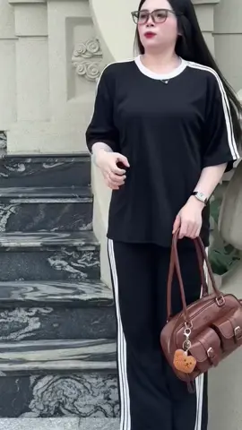 SET BỘ QUẦN XUÔNG THUN GÂN TĂM #setbonu #xuhuong #bothethaonu 