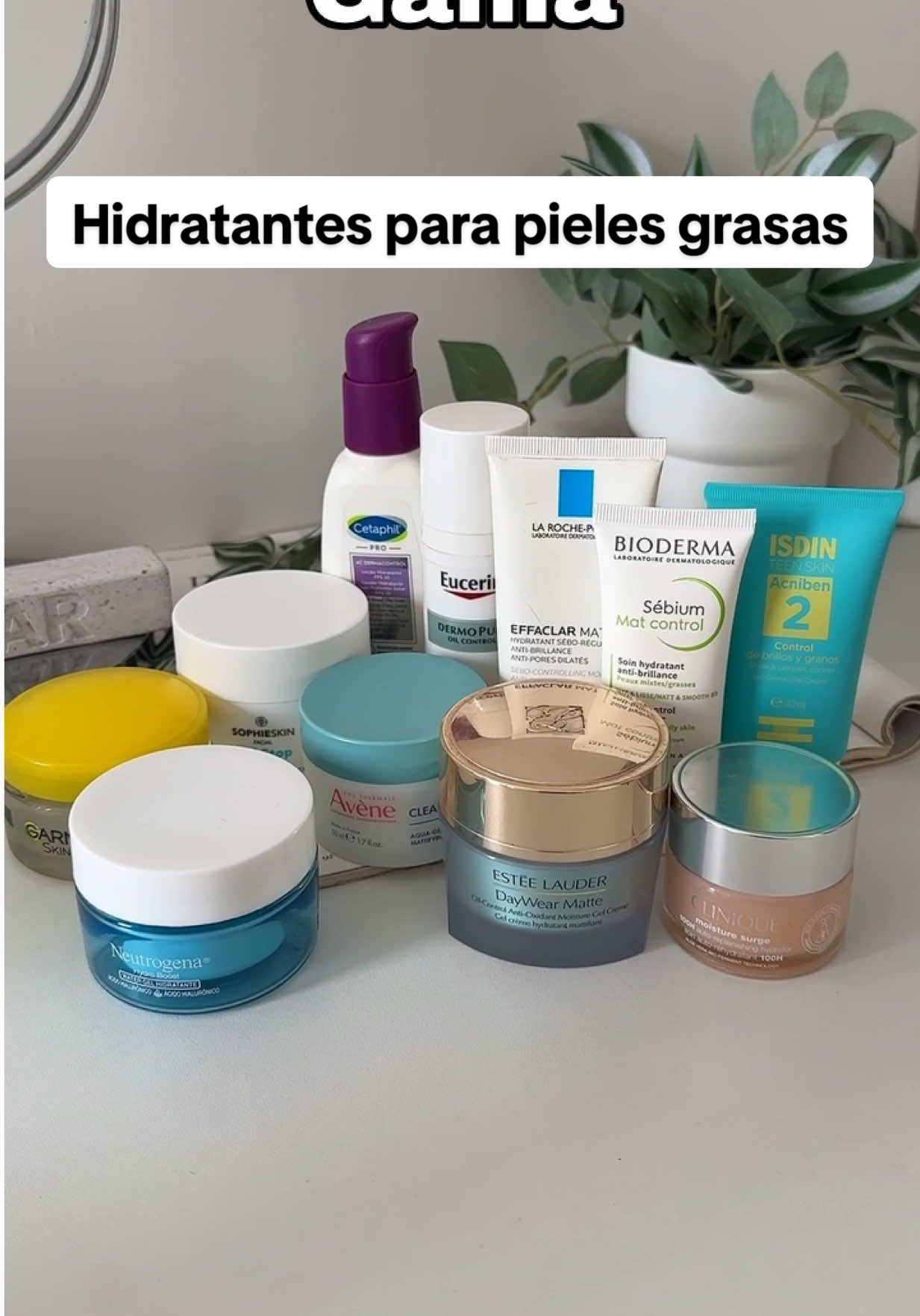 Dejen en los comentarios cuál me falta probar y cuál es su favorito 👀 #pielgrasa #skincarepielgrasa #hidrantantefacial #gelhidratante #skincaretiktok #rutinadeskincare #skincareviral #skincareperu #limaperu #creatorsearchinsights 