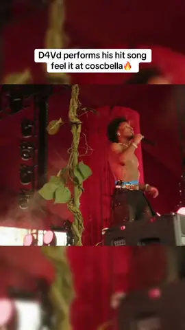 D4Vd performs his hit song feel it at Coachella 🔥🔥🔥 #d4vd #coachella #coachella2025 