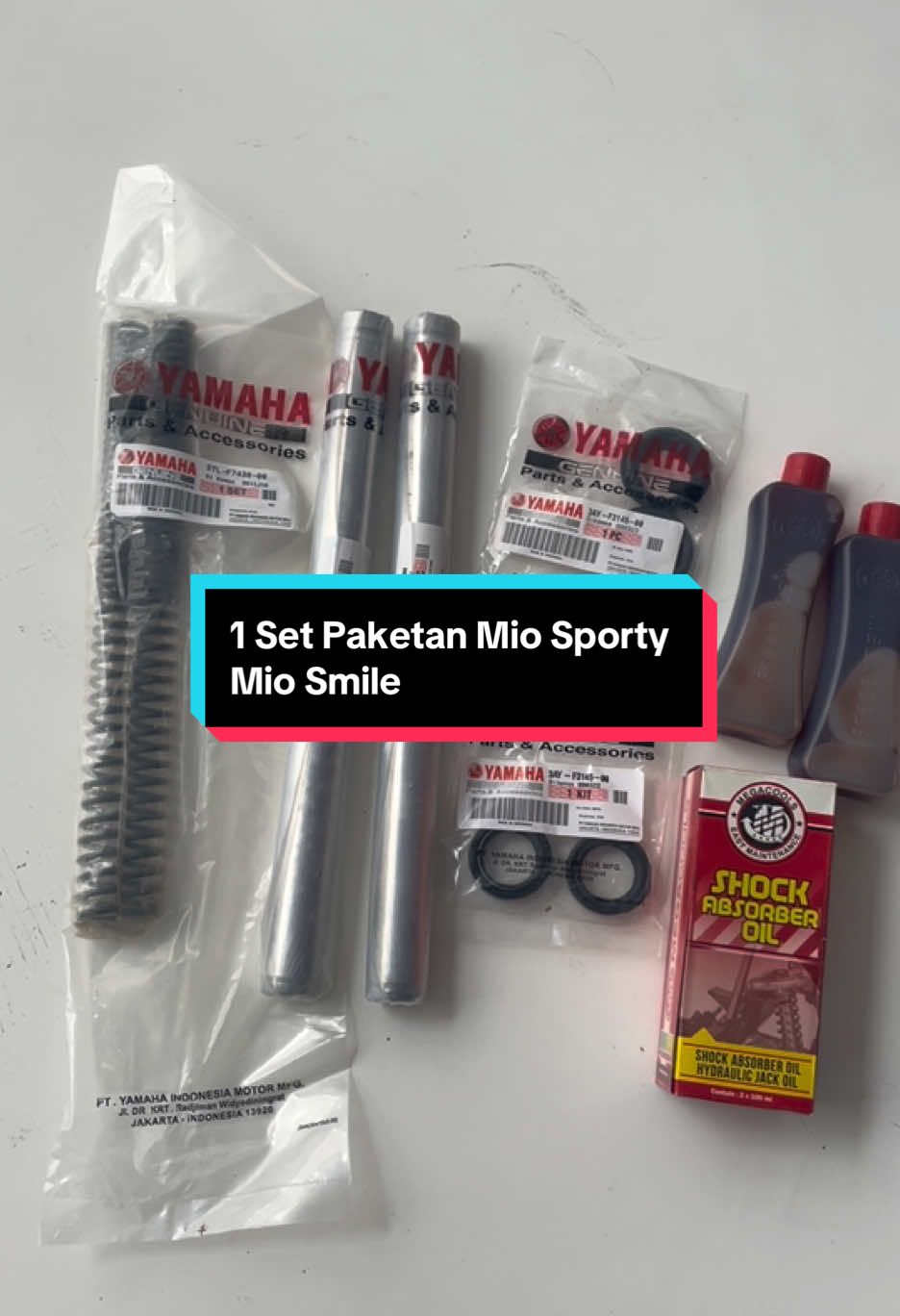 1 Set Paketan Mio Sporty Mio Smile#mio #miosporty #tiktok #fypシ゚ #paketan #fyp #cekoutsekarang #shockdepan #like 