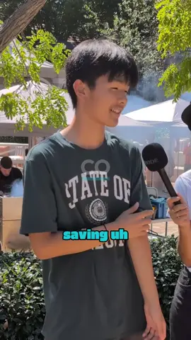 How much does a 15-year-old typically save?💰 #streetinterview #interview #savings #australia #property #sydney #money #agevssavings