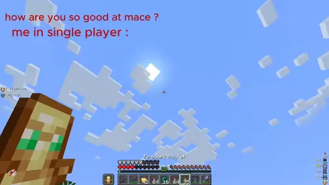 elytra mace skills  . . . #clownpierce #pvp #minecraftpvp #dream #minecrafttutorial #Minecraft #dream 