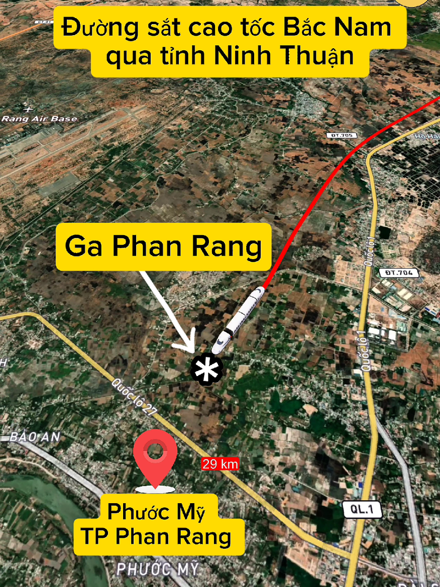 Đường sắt cao tốc Bắc Nam đoạn qua tỉnh Ninh Thuận #15vlog 