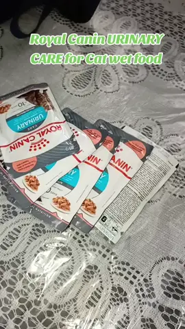 Royal Canin URINARY CARE for Cat wet food #fyp #fypageシ #catfood #cat #catmom #catfood #catwetfood #royalcanin #royalcaninwetfood #royalcaninurinary #maintainhealthyurinarytract 