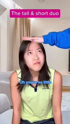 The Tall & Short Duo be like: