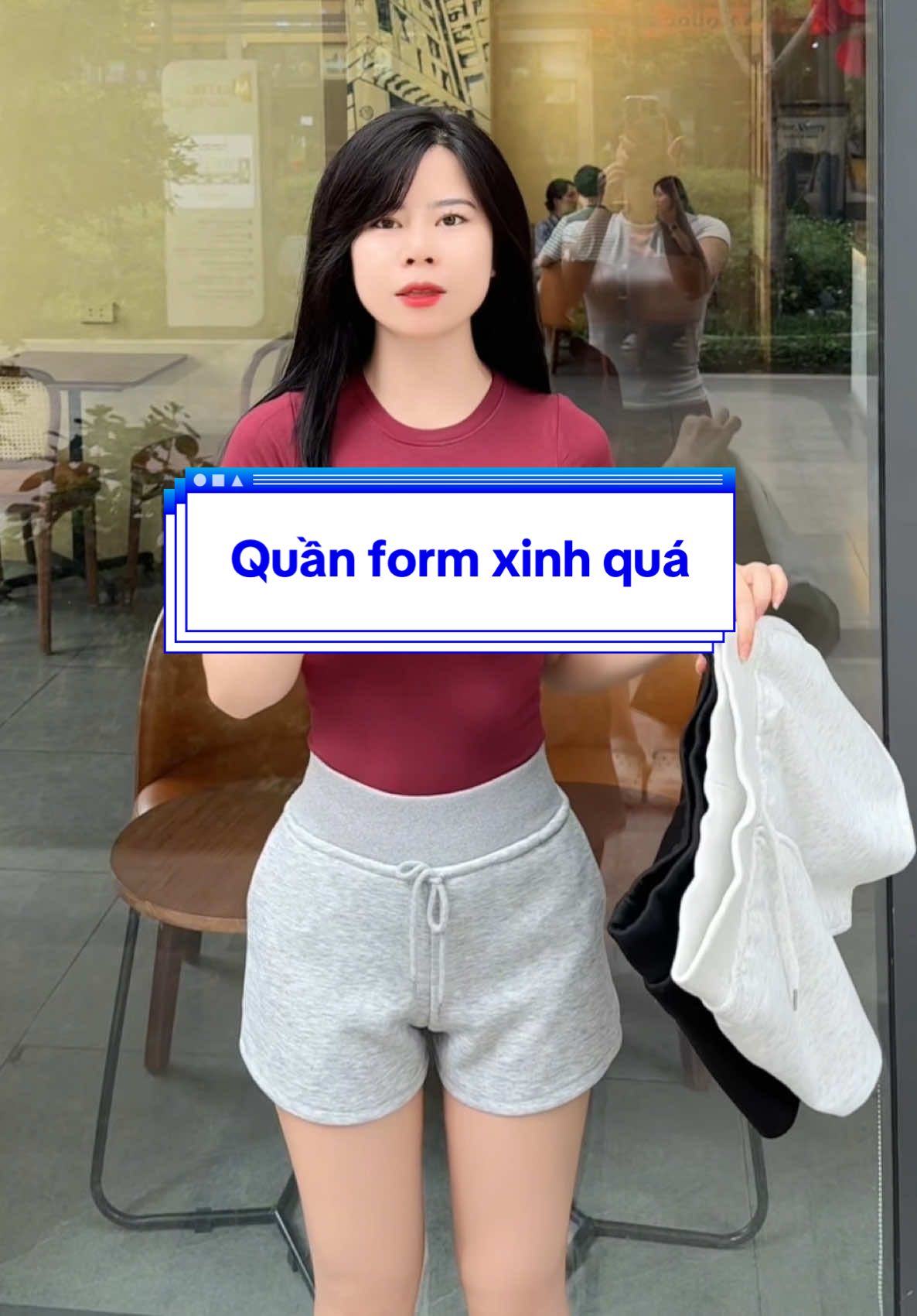 Quần form xinh quá #xuhuong #thoitrangnu #quanshort 