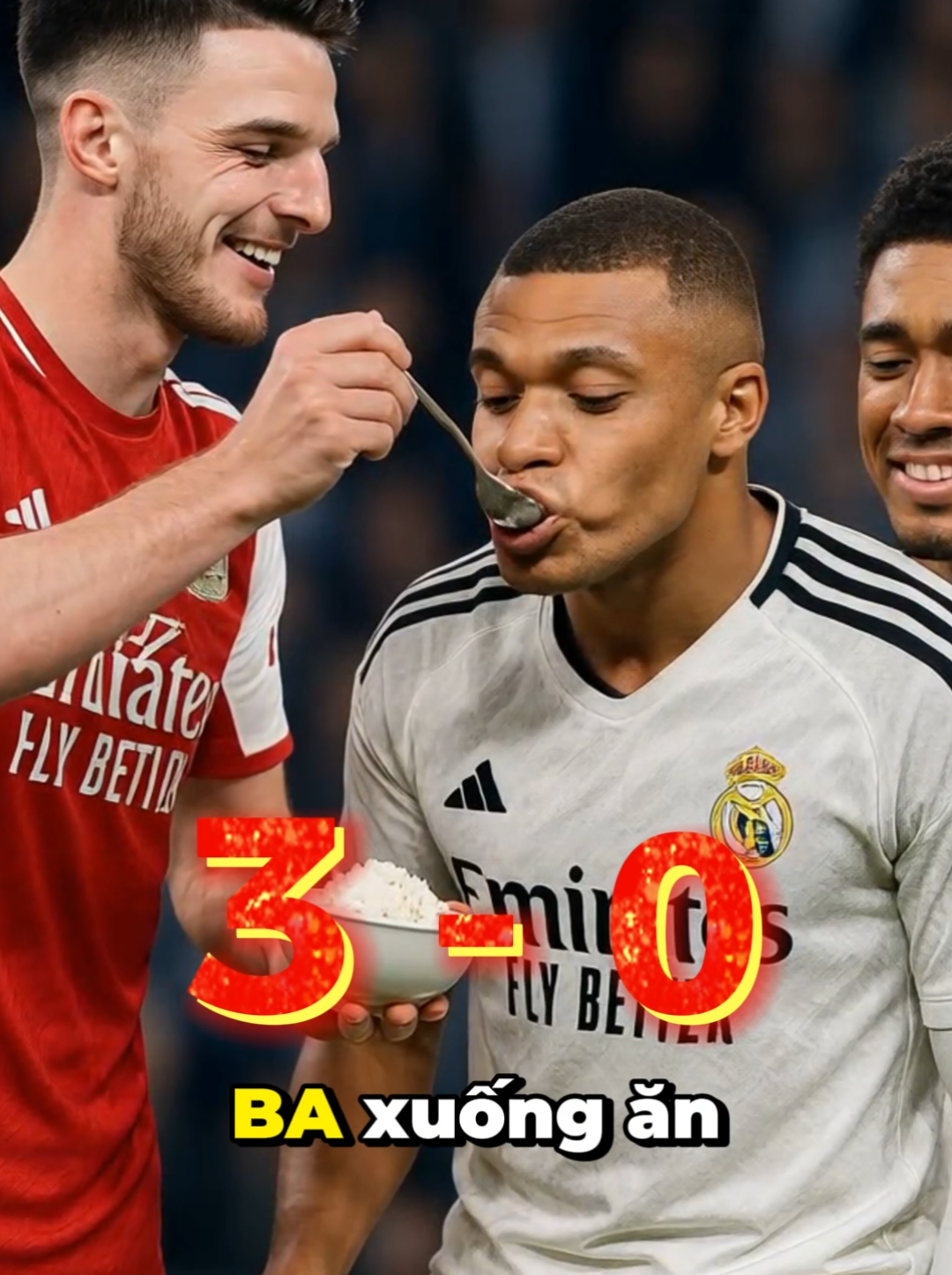 1 ngày vui của fan Pháo, clip vui thôi nha ae. hoan hĩ ạ 😊 #bongdabadao #realmadrid #declanrice #kylianmbappé #judebellingham #arsenal #championsleague #c1 #bongdahaihuoc 