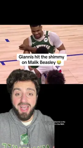Malik Beasley didn’t like Giannis doing his celebration on him 😭🥀 #giannis #milwaukeebucks #nbamemes #basketball #thanasis 