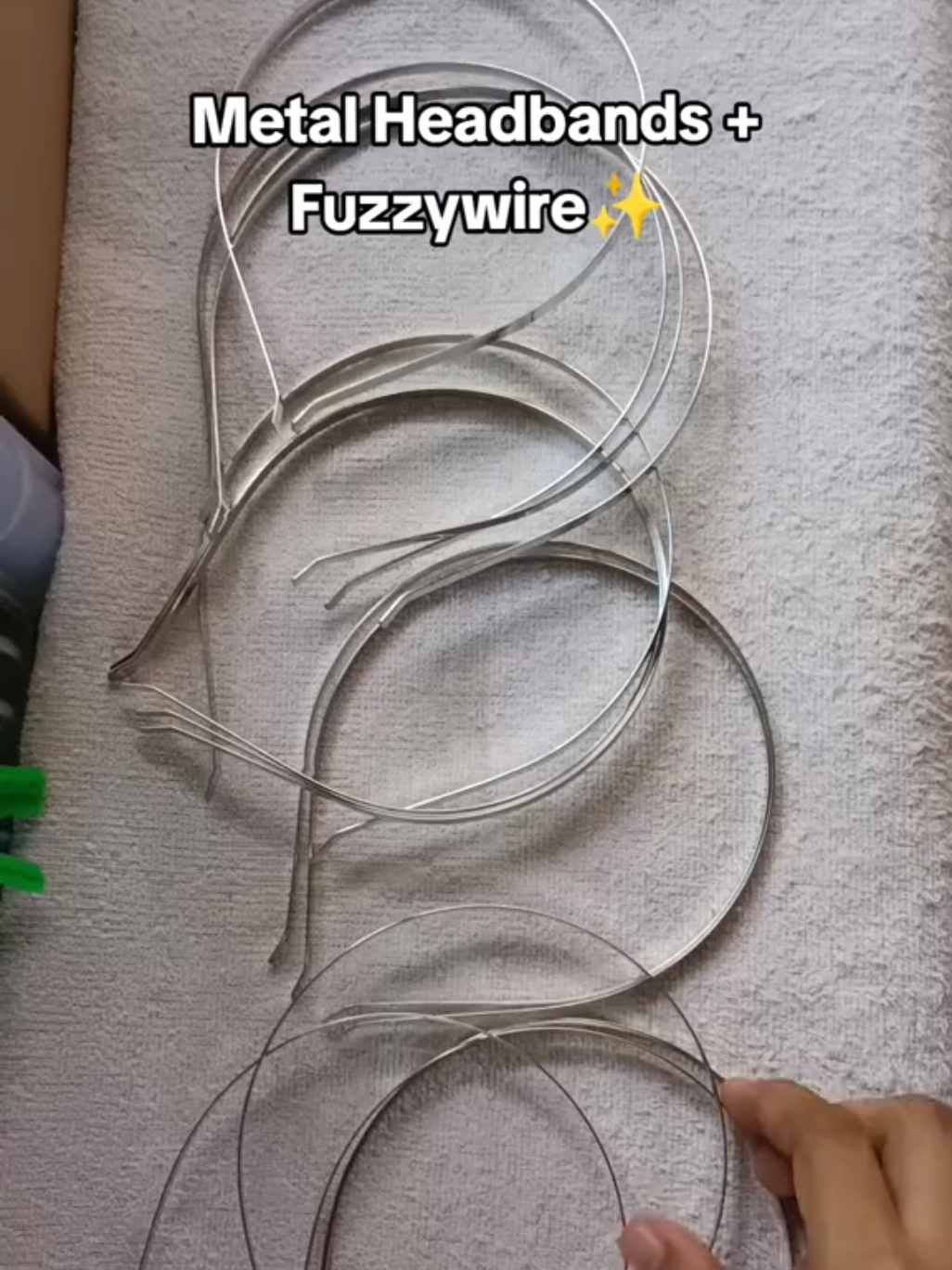 #DIY #headbands #fuzzywireheadband 