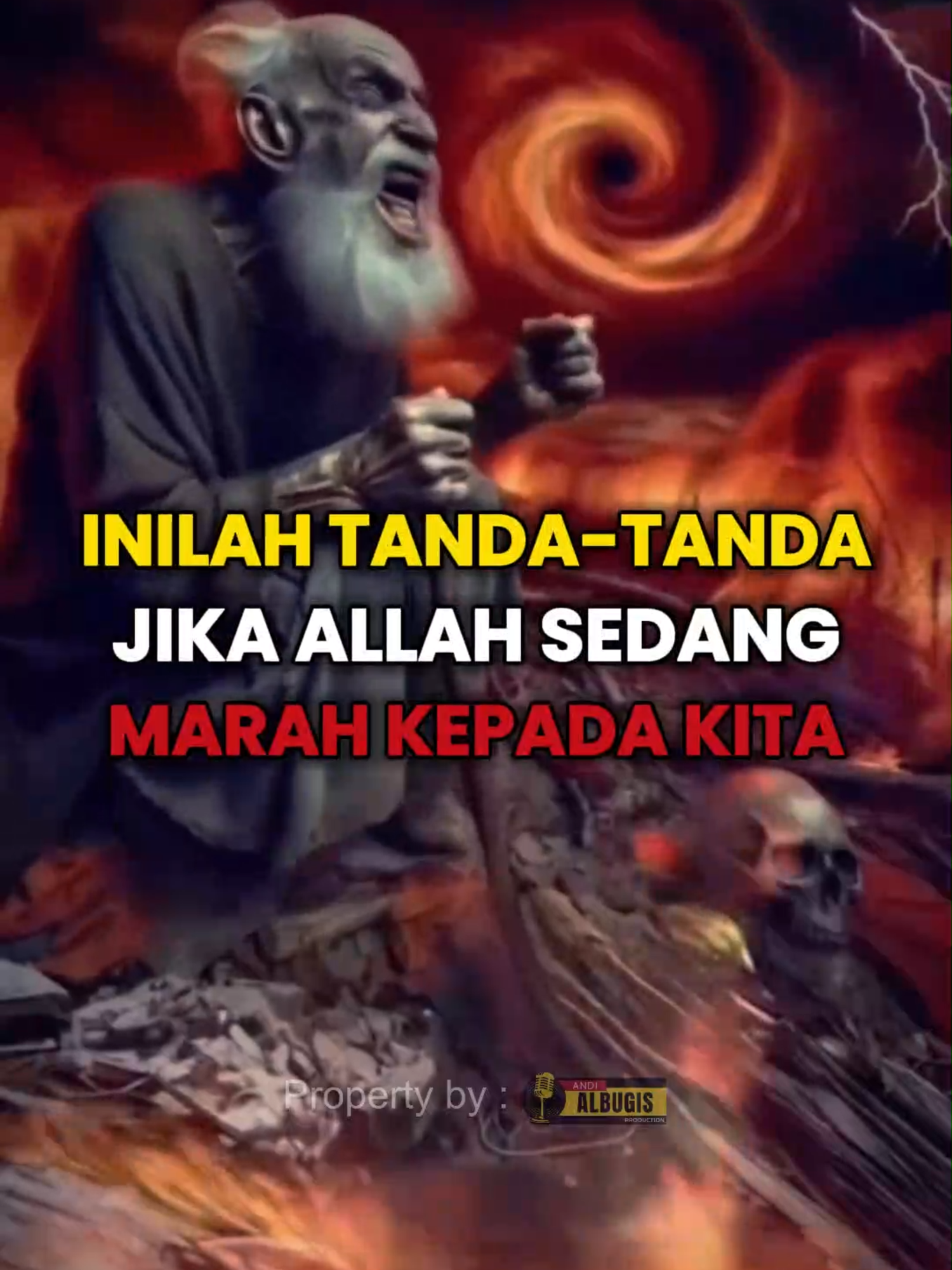 TANDA ALLAH MARAH