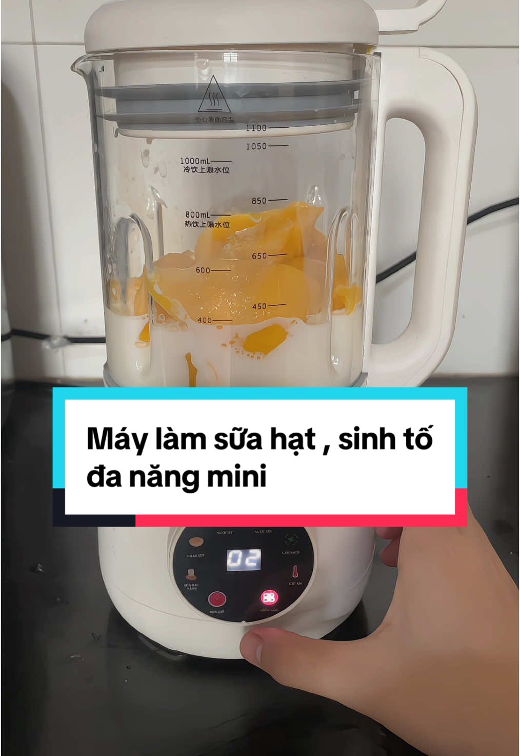 1 em máy chỉ hơn 300🐠 mà đa chức năng, vừa nấu sữa hạt, vừa xay sinh tố, nước ép, đun nước,…. #maylamsuahat #maysinhto #ostmars #gdsocdayy #xuhuong #review 