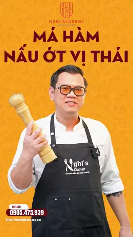Má hàm nấu ớt vị Thái #Đầu_bếp_Quốc_Nghị 