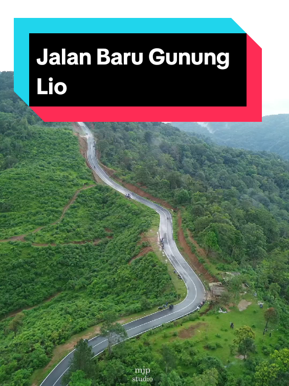 jalan baru gunung lio #lio #gunungliobrebes 