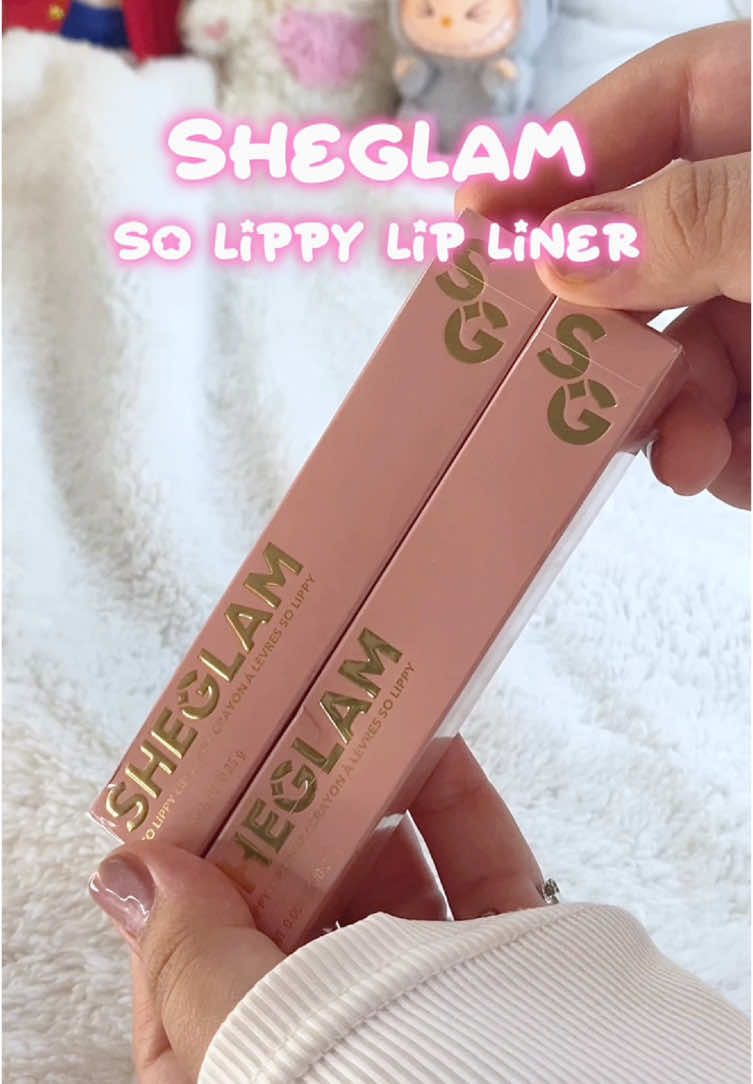 @SHEGLAM So lippy lip liners 🎀 100% worth it if u ask me 🫢 #beauty #girls #makeup #sheglam #shein #makeupunboxing #makeupreview #roronoaee 