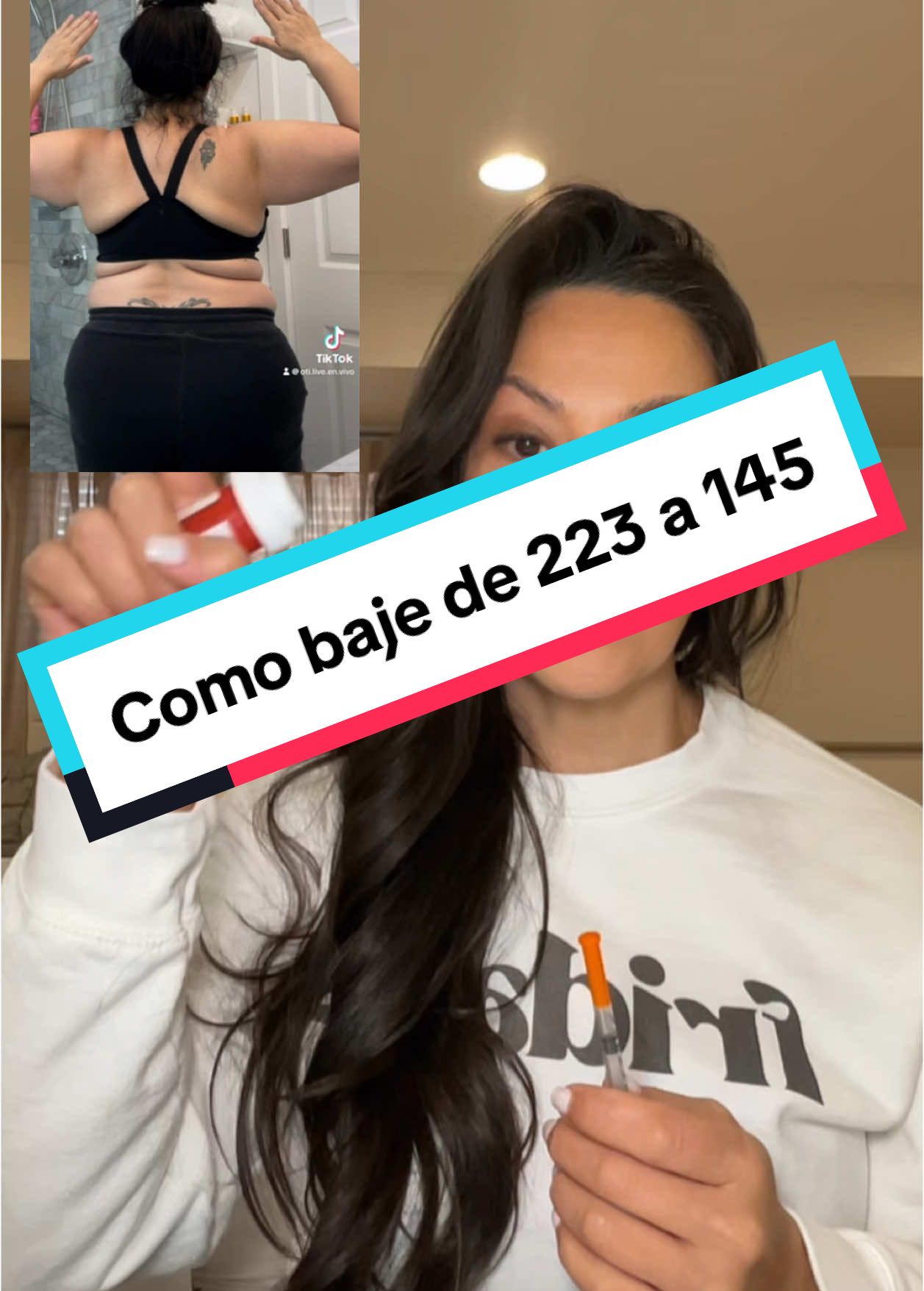 #glp1 Qué me ayudó a llegar a 145 de 223 en 10 meses 💕 #glp1 #glp1community #glp1forweightloss #GlowUp #perdidadepeso #parati #fyp #joinfridayspartner #ad #over40 #glp1enespañol #comunidadglp1 