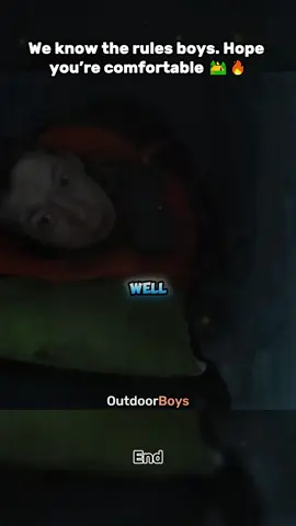 We know the rules boys end #outdoorboys #camping #survival #cooking