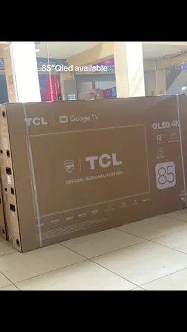 TCL 85″ 85C655 QLED Pro Advanced 4k Uhd Google Tv Features  · QLED PRO Display  · AiPQ PRO PROCESSOR · T-SCREEN PRO · ONKYO 2.1CH · Slim & Uni-body · 144Hz VRR · Dolby Vision•Atmos · HDR10+ · Multiple Eye Care · 32GB Wi-Fi Enabled Bluetooth Connectivity Usb Ports Hdmi Ports eARC Port OPtical Port Lan Port Audio Port Slim Design Warranty – 1 Year Guarantee #tcl #qledtv #tcltv #85inchtv #fyp #onlinemarketing 
