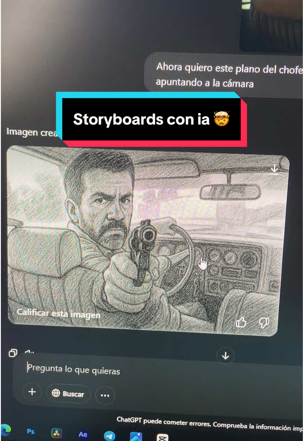 Respuesta a @Naim Ruiz tutorial para hacer storyboards para tus cortos con IA ChatGPT de forma rápida y específica, tal como los necesitas. #storyboards #ia #ChatGPT #filmmaking #cortometraje #ShortFilm