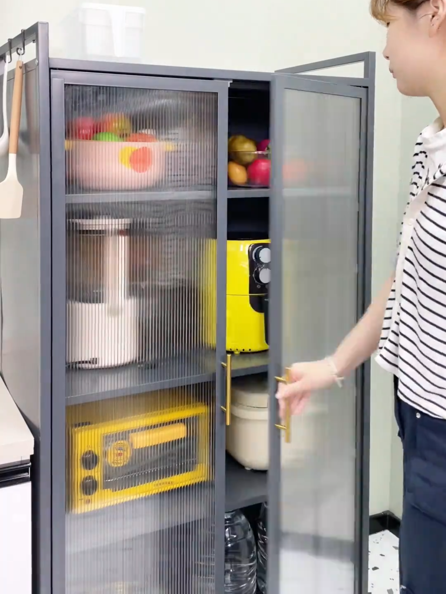 Kệ nhà bếp để đồ thông minh. #giadungthongminh #dogiadungtienich #kenhabepdanang