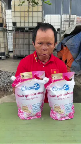 Nước giặt CleanZ ạ. Em Khang cảm ơn các bác ạ! #nuocgiatcleanz #xuhuong 