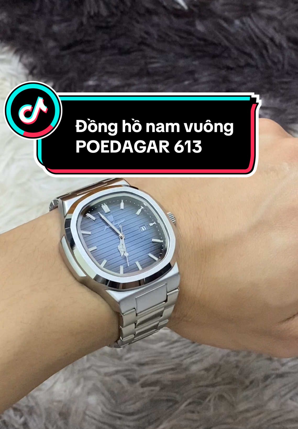 Đồng hồ nam vuông POEDAGAR 613 chính hãng #sơnreview #tiktokshop #donghonam #donghochinhhang #donghonamdaythep #donghonamchinhhang #donghonamdep 
