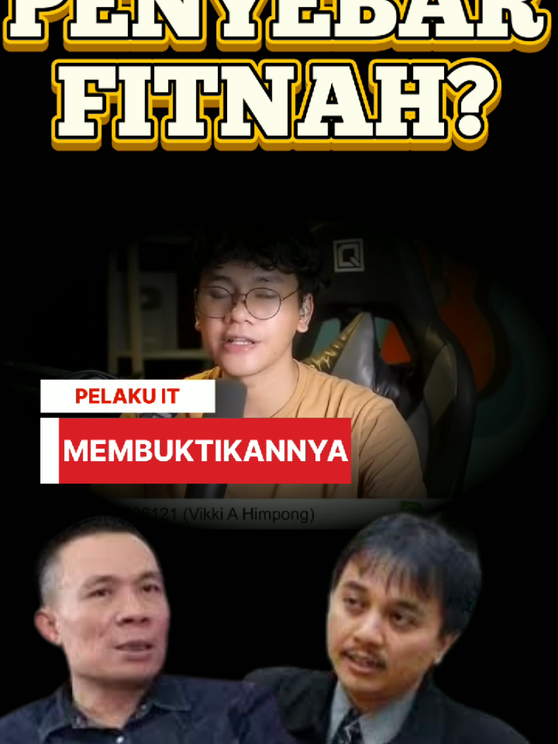 ROY SURYO DAN RISMON, DIDUGA MELAKUKAN PENYEBARAN FITNAH-KEBOHONGAN IJAZAH PALSU PRESIDEN JOKOWI #politik #hukum #keadilan #pengadilan #kasus #ijazahpalsu #jokowi #roysuryo #rismonhasiholansianipar #videotiktok #jangkauanluas 