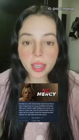 No mercy es un juego que nunca debió ser creado y me parece terrible que existan personas defendiendolo #feminismo #feminista #💜 #mujeres #machismo #machista #misogino #misoginia 