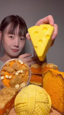 Cheese dessert mukbang🧀💛 황치즈 디저트 먹방! #cheesecake #mukbangeatingshow #먹방 