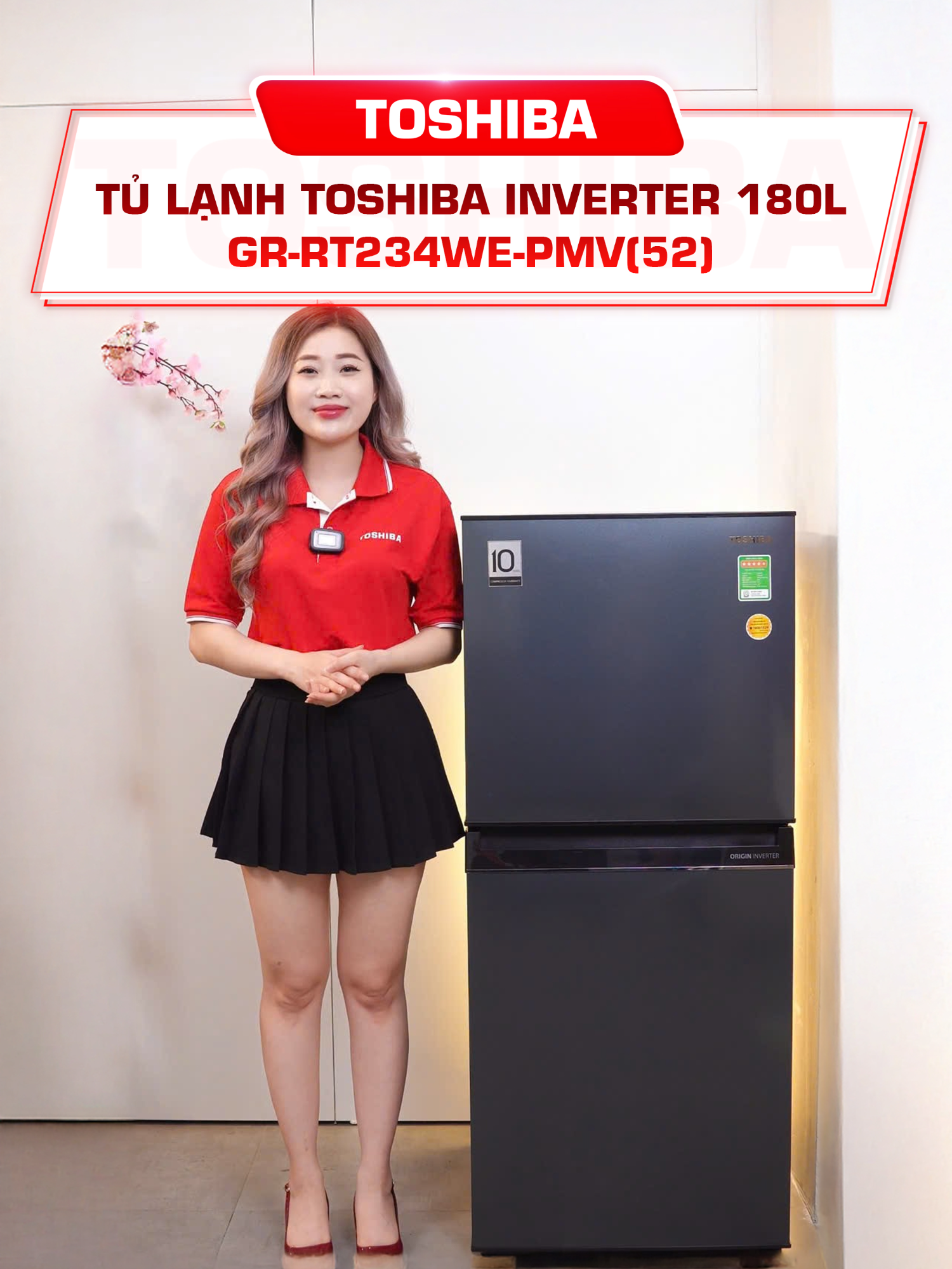 Tủ lạnh GR-RT234WE-PMV(52) được thiết kế lấy cảm hứng từ tay cầm dáng kiếm Katana Nhật Bản. Cùng với công nghệ tiên tiến giúp giữ nguyên vẹn hương vị tươi mới cùng dưỡng chất quý giá của thực phẩm #toshiba #toshibavietnam #trending #hoplongecommerce #giga #tulanh #tulanhtoshiba