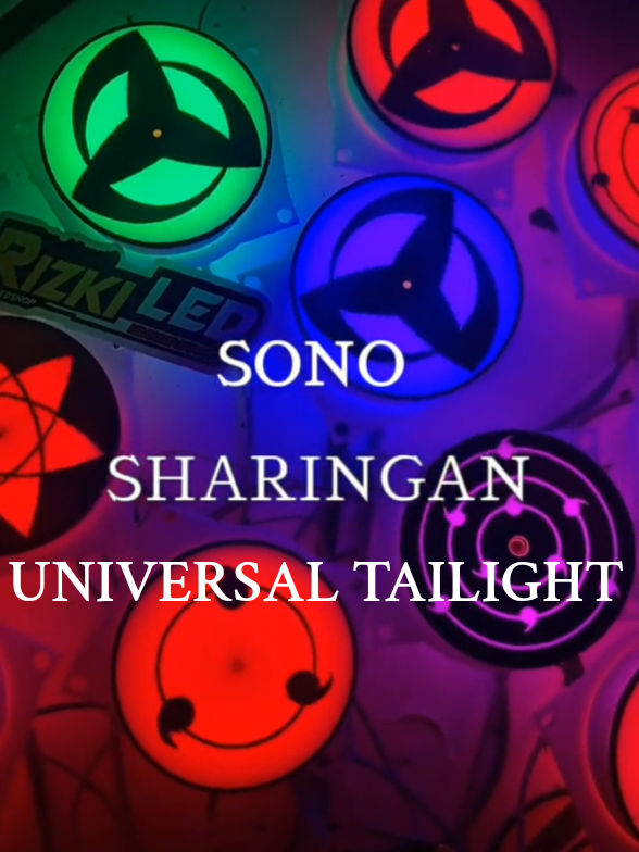 UNIVERSAL SHARINGAN TAILIGHT#tailights #sharingan #ledtaillights 