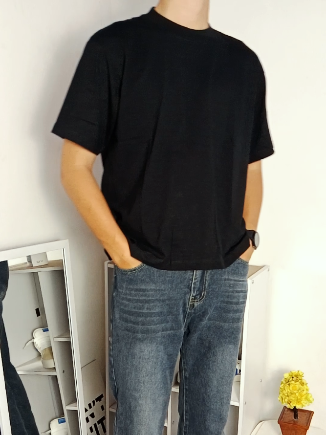 kaos polos boxy 💫 #kaos #kaosboxy #kaosboxypolos #kaoshitampolosboxy 