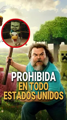La película de Minecraft podría ser prohibida en todo Estados Unidos.  #celebrity #fyp #AMinecraftMovie #chickenjockey
