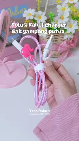 Receh tapi bermanfaat💓 #pelindungcharger #pelindungkabel #karakterbarbie #baranglucu #recehtapipenting #racuntiktok #tiktokshop #fypage 