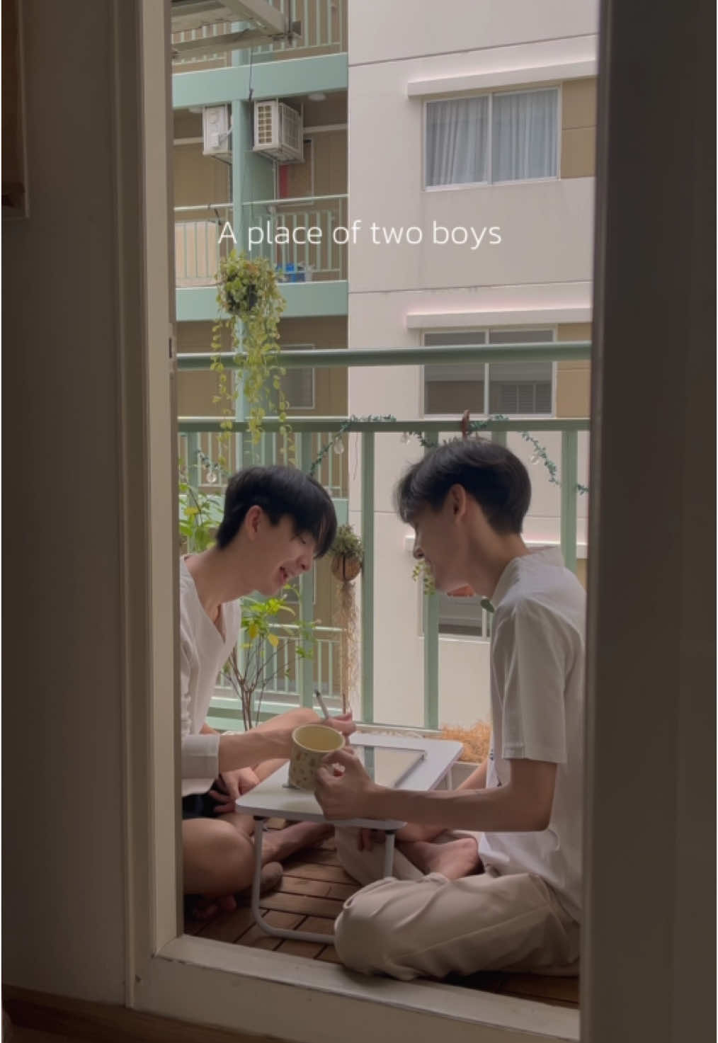 A place of two boys. มีใครอยากมาอยู่ด้วยป่าว😋💕 #couplegoals #แต่งบ้าน #ชช #บ้านฉัน #RoomTour 