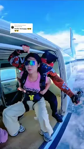 Membalas kepada @helio.lima908 Welcome to skydiving hainan 2025#jump #adventure #zipline #extreme #landing #fun #trending #fypシ゚ 