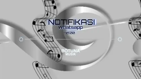 𝐧𝐨𝐭𝐢𝐟𝐢𝐤𝐚𝐬𝐢 𝐬𝐢𝐦𝐩𝐞𝐥📲 #botunamusik #notifikasi #notifwa  #aveeplayer #sound #fypppviralシ   #viralvideo #trending #notification 