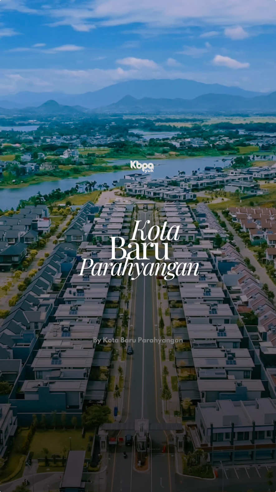 A city kissed by trees, hugged by hills, and whispered to by the wind. This is the city of nature🍃 #KBPaYUK #KotaBaruParahyangan