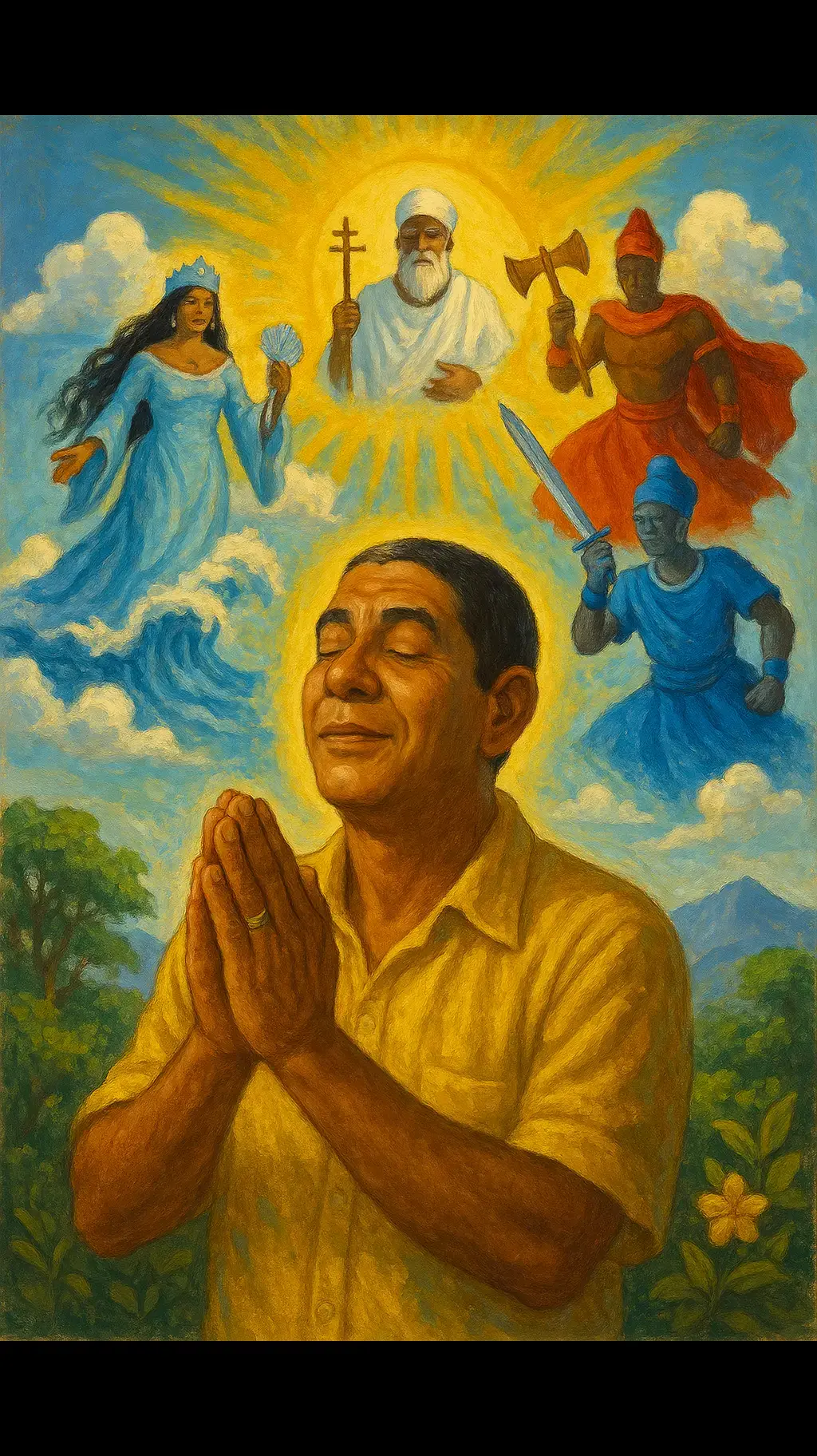 #MinhaFé #ZecaPagodinho #FéQueMoveMontanhas #Orixás #CulturaAfro #Axé #Umbanda #Candomblé #BrasilRaiz #PagodeComAlma #Yemanjá #Xangô #Oxalá #Ogum #Oxóssi #Espiritualidade #MúsicaBrasileira #SomComIdentidade #RaízesDoBrasil #Devoção #FéNaCaminhada #PoderDosOrixás #RespeitoÀFé #TradiçãoEIdentidade #AxéPraVocê 