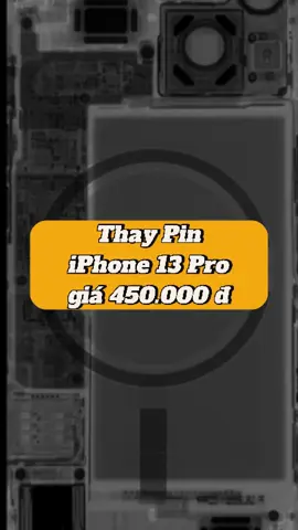 Thay Pin iPhone 13 Pro #suachuadienthoai #suachua #iphone #iphone13pro #mobilecitycare