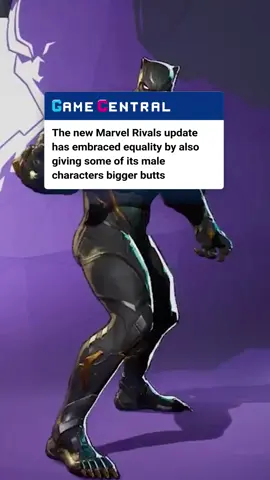 yes, this counts as news - marvel rivals season 2 has just dropped, bringing a whole host of changes to its characters but this is by far the most important - the game has developed a reputation for its female characters looking 'provocative' shall we say, but now they've decided that it's time for the men to have a little extra junk in the trunk too - take a look for yourself in this video which is two hours long for some reason #marvelrivals #marvel #mcu #blackpanther #moonknight #gaming