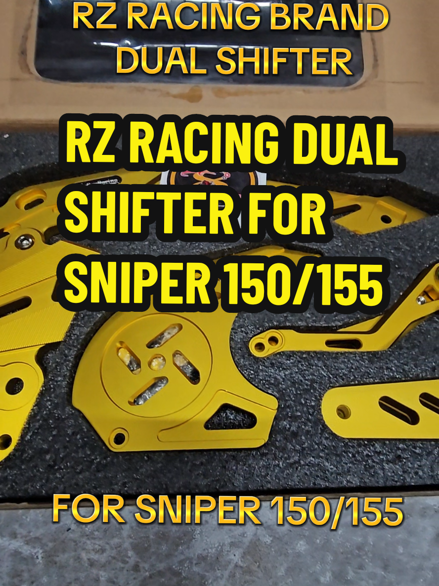 Rz Racing dual shifter for Sniper 150/155. #sniper150 #rzracing #shifter 
