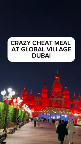 CHEAT MEAL MODE: ACTIVATED Even coaches need a break - and where better than Global Village for an EPIC cheat meal? Fitness isn’t punishment. It’s balance. Train hard, eat smart, and when it’s time to treat yourself - go ALL IN. The dehydration after this was ridiculous 😂 P.S - Salt is good for you.  #Fitness #gym #workout #food #nutrition #cheatmeal #dessert #globalvillage #dubai #uae #health #fatloss #muscle #Foodie