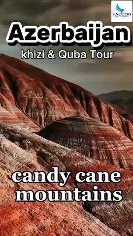 Ever seen a mountain painted by nature itself? Welcome to Candy Cane Mountain in Azerbaijan – a magical place full of colors and calm vibes! Perfect for your next adventure from India, Pakistan, or the Middle East. Let us plan your dream trip!                       #CandyCaneMountain #AzerbaijanTour #FalconToursAZ #ExploreAzerbaijan #TravelFromIndia #TravelFromPakistan #ArabTravelers #HiddenParadise #NatureWonders #BakuMountains #ColorfulViews #TravelWithUs